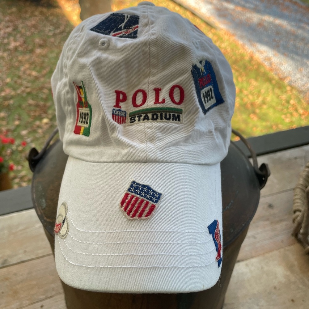 Polo by Ralph Lauren Stadium White Cap
